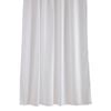Barelli 180 x 180cm White Textured Polyester Shower Curtain