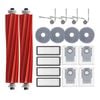 iDeer life 18 Pcs Accessories Kits Roborock Qrevo L , 2 Main Brush, 4 Mop Pad, 4 PCS Side Brush,4 HEPA Filter, 4 Dust Bag