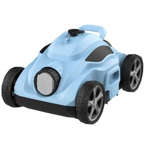 Advwin Cordless Pool Cleaner Robot, Powerful Pool Vacuum Last 110 Min, LED Indicator, Climbing Slopes and Self-Parking