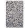 Handwoven Chunky Wool Rug - Jelly Bean - Grey - 160x230cm