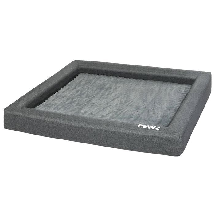 Pawz Pet Beds High Density Foam XL Grey