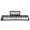 Ufurniture 61 Keys Foldable Electronic Piano Keyboard With Portable Piano Bag  Digital Keyboard For Beginner Kids Gift Black