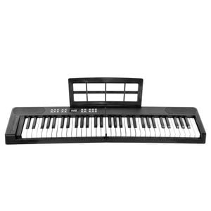 Ufurniture 61 Keys Foldable Electronic Piano Keyboard With Portable Piano Bag  Digital Keyboard For Beginner Kids Gift Black