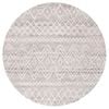 The Rug Connection Jaya 453 Silver 240x240cm - Large Round Transitional Pet Friendly Indoor Rug