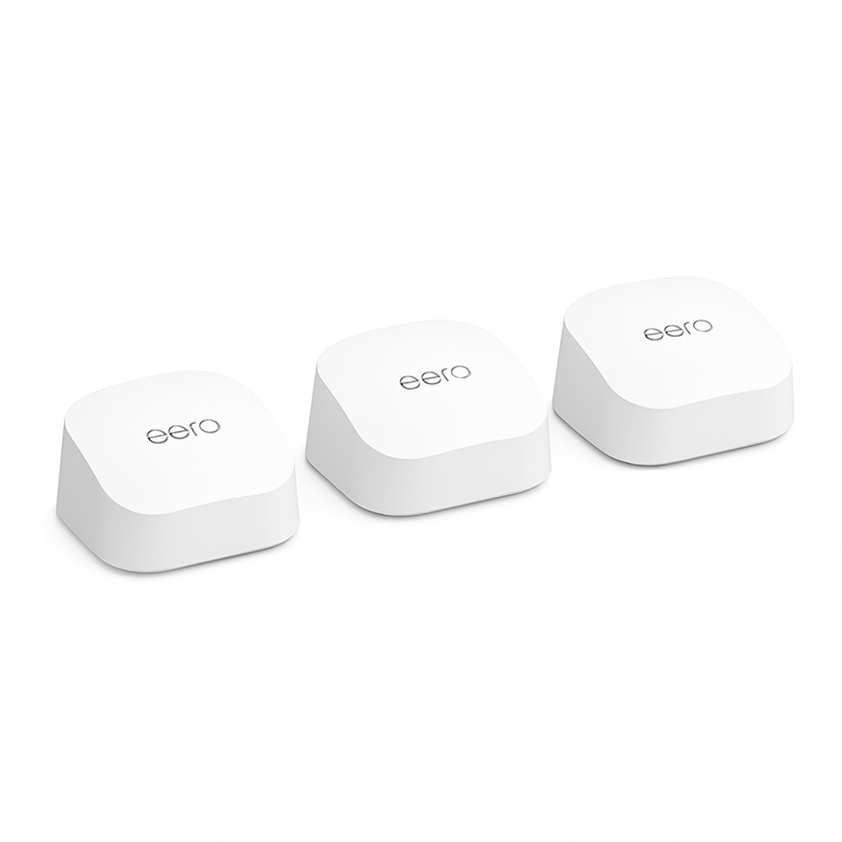 eero Amazon 6 Mesh Wi-Fi 6 Router & Extenders Fast 500 Mbps Wi-Fi for 3 ...