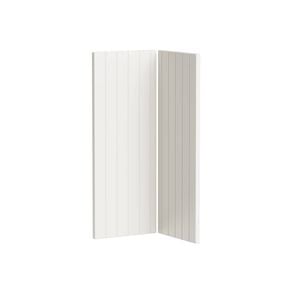 Kaboodle Vanilla Essence V-Groove Corner Wall Cabinet Doors - 2 Pack