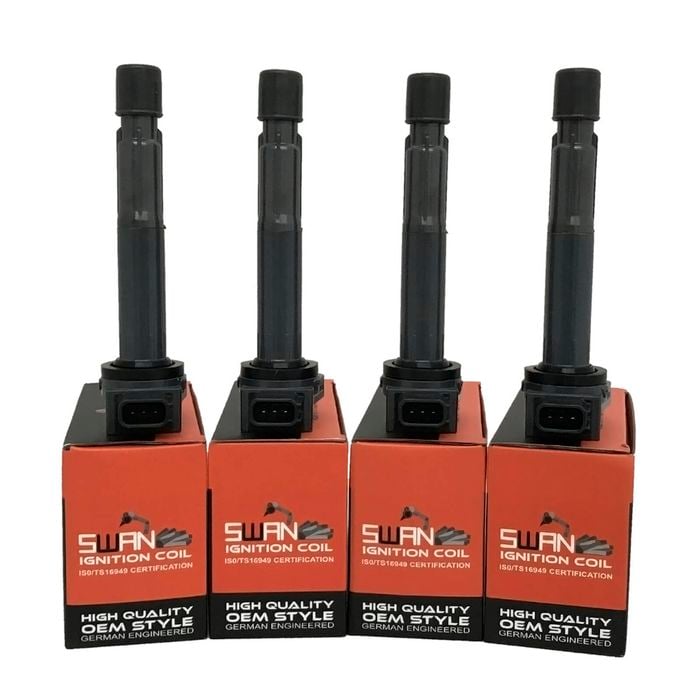 4-Pack SWAN Ignition Coil for Honda Accord Euro CL9 (2.4L)