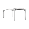 Absco Structures 3.00 x 6.00 x 2.66m Surfmist Single Gable Carport