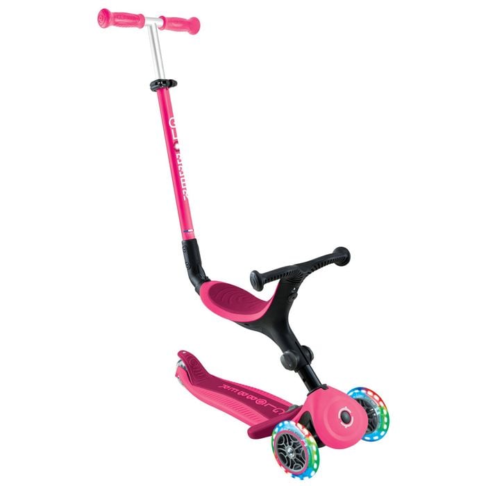 Globber Go Up Active With Lights Kids Scooter