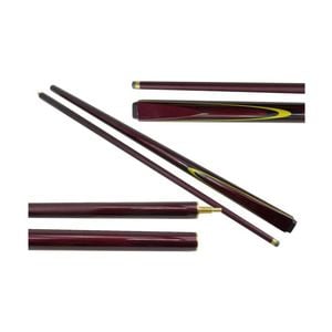 Cuemaster Burgundy 2-Piece Cue Metallic Finish 57 inch Billiards/Pool/Snooker