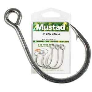 Mustad Kaiju In-Line Jig Hooks No.4 Qty 10