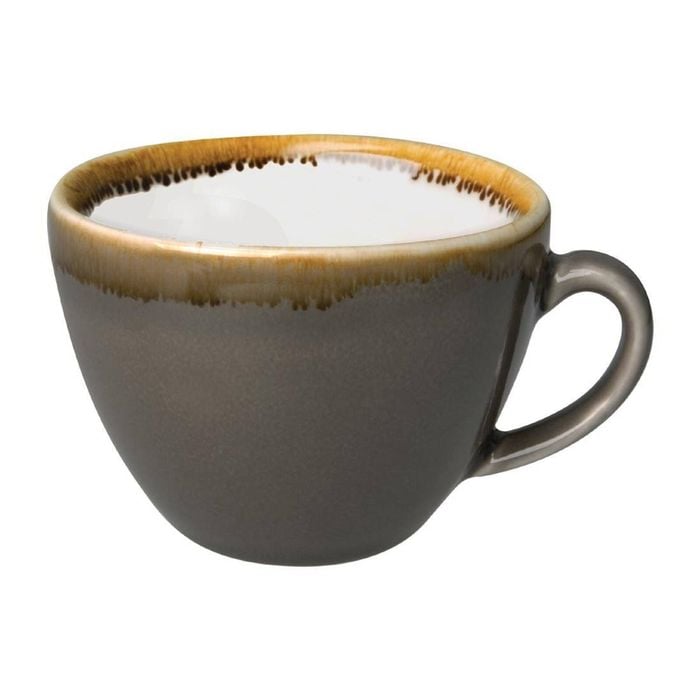 Olympia Coffee Cups Kiln Smoke 228ml 6 Pack Commercial Tableware