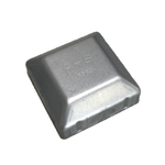 Australian Handyman Supplies 65 x 65mm Galvanised Steel Post Cap - galvanised