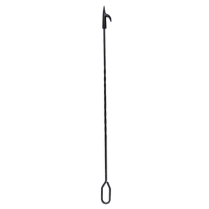 Jumbuck 10 x 0.2 x 100cm Black Powder Coated Steel Fire Poker