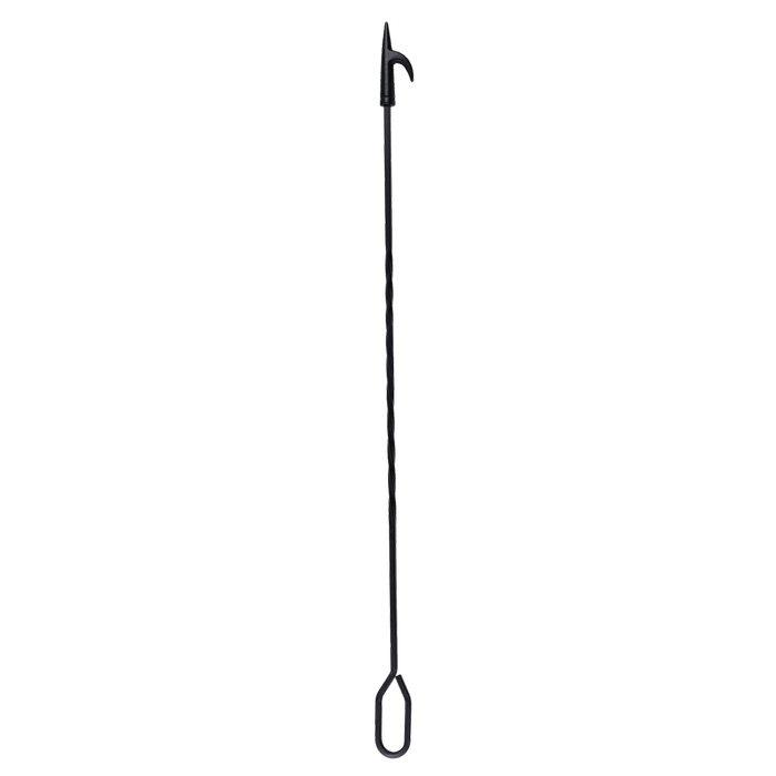 Jumbuck 10 x 0.2 x 100cm Black Powder Coated Steel Fire Poker