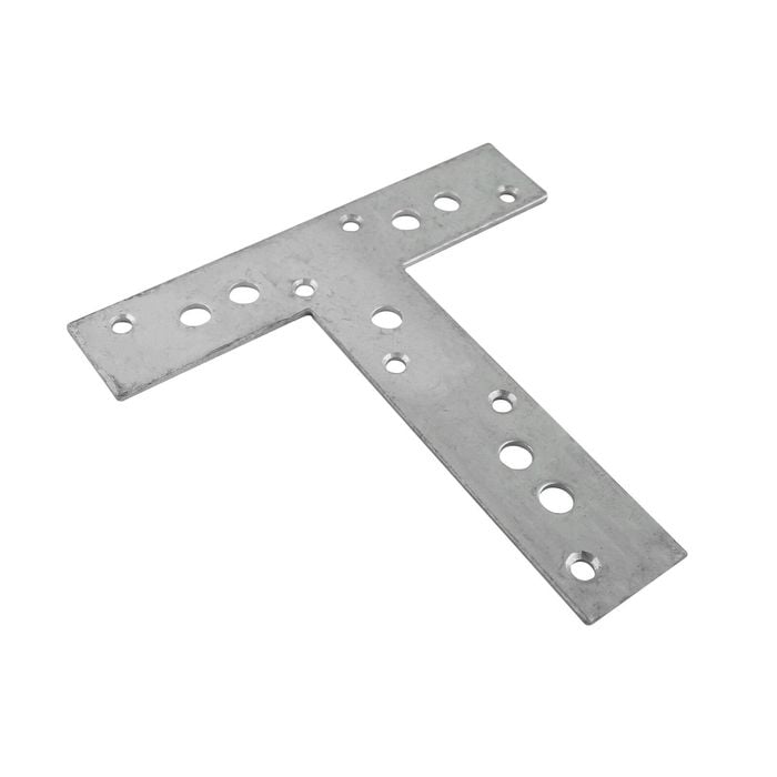 Carinya 190 x 190 x 40 x 3.5mm Zinc Plated T Shape Mending Plate