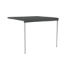 Absco Structures 3.00 x 3.00 x 3.00 Single Patio Cover – Monument