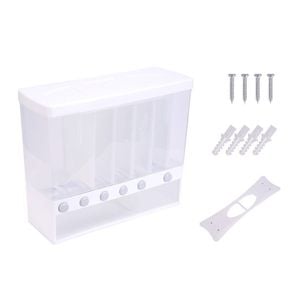 Provecta 10KG Dry Food Dispenser Cereal Rice Storage Container Wall Mount/Freestanding