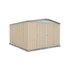 Absco Sheds 3.0 x 3.66 x 2.06m Classic Cream Regent Double Door Garden Shed