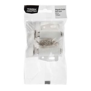 Taskmaster 67mm White Magnetic Push to Open Double Catch