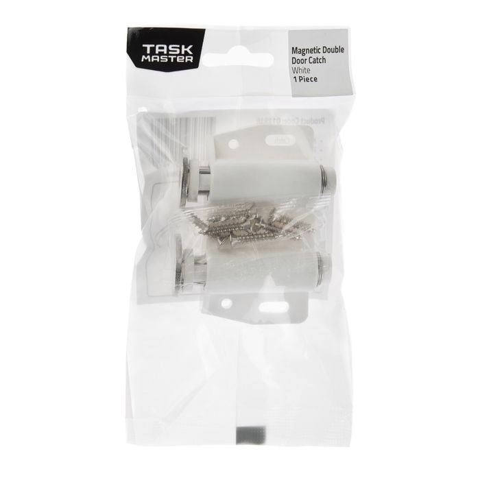 Taskmaster 67mm White Magnetic Push to Open Double Catch