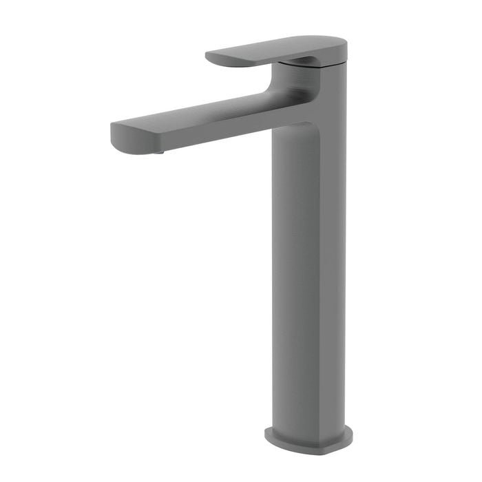 Greens Avalon PVD Gun Metal Tall Basin Mixer All Pressure