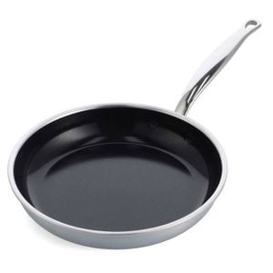 GreenPan Premiere Stainless Steel Open Frying Pan 24cm