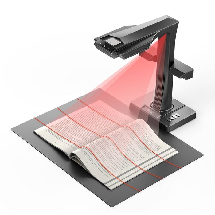 CZUR ET-MAX Incomparable Professional Book Scanner 38 Megapixels 410 DPI OCR