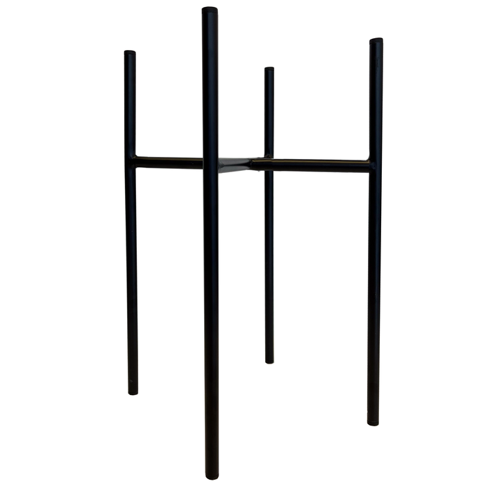 Brunnings 28 x 40cm Black Rizo Metal Plant Stand