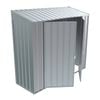 Build-a-Shed 0.8 x 2.3 x 2.0m Skillion Double Hinged Side Door Shed - Zinc