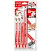 Diablo 5 Piece Demo Demon Carbide Reciprocating Saw Blade Set 