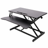 Foret Height Adjustable Standing Desk Riser Computer Laptop Stand Up Gas Spring