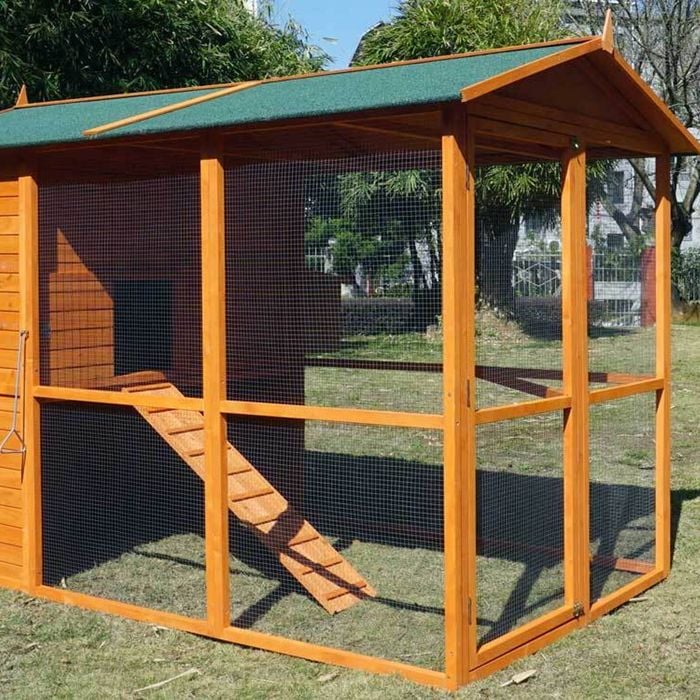 Giant Walk In Castle Cat Enclosure