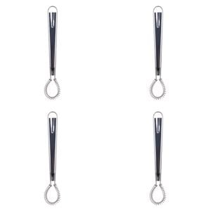 4PK Appetito Stainless Steel Little Gem Sauce Whisk Home Kitchen Cooking