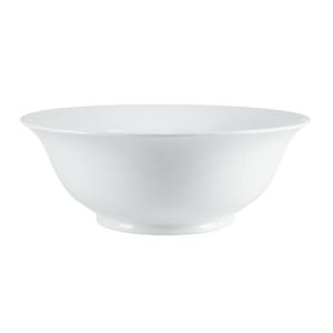 Olympia Whiteware Salad Bowl Large Round Ceramic 330mm Tableware Serving Dish