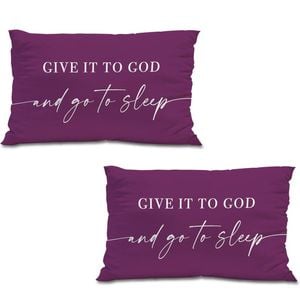 Catzon 2 Pcs Summer Lumbar Pillow Covers Linen Pillowcase for Home Decor-Set 24