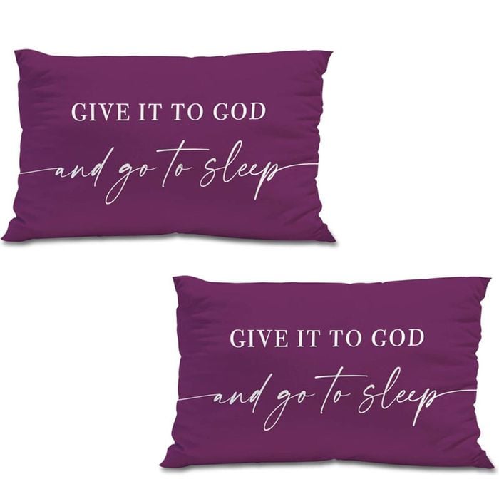Catzon 2 Pcs Summer Lumbar Pillow Covers Linen Pillowcase for Home Decor-Set 24