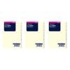 3x Filofax Pocket A-z Index 13-tab Refill Pack Contact/name Task Organiser Cream