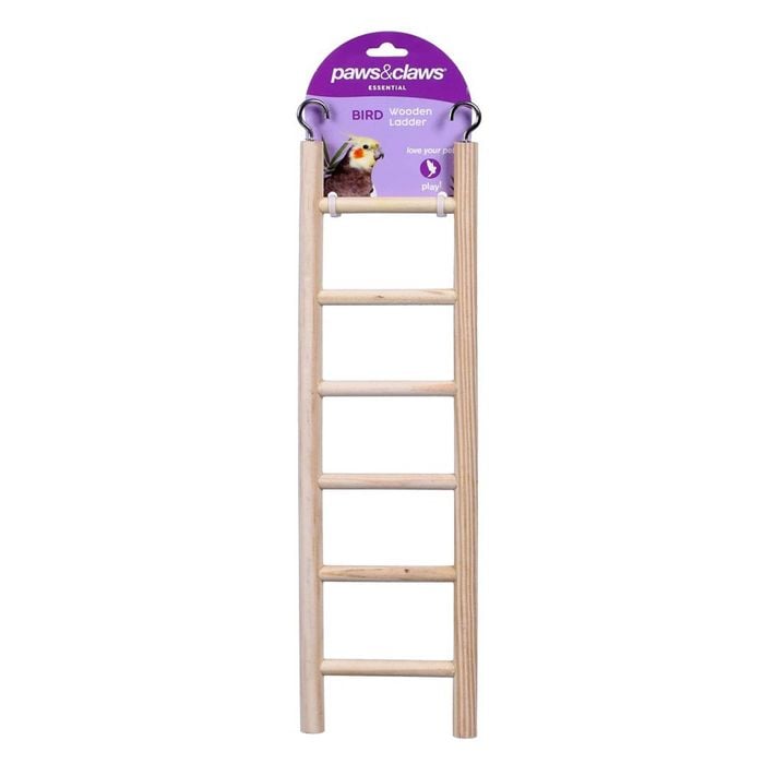 Paws & Claws Wooden Bird Ladder 28X7.5cm