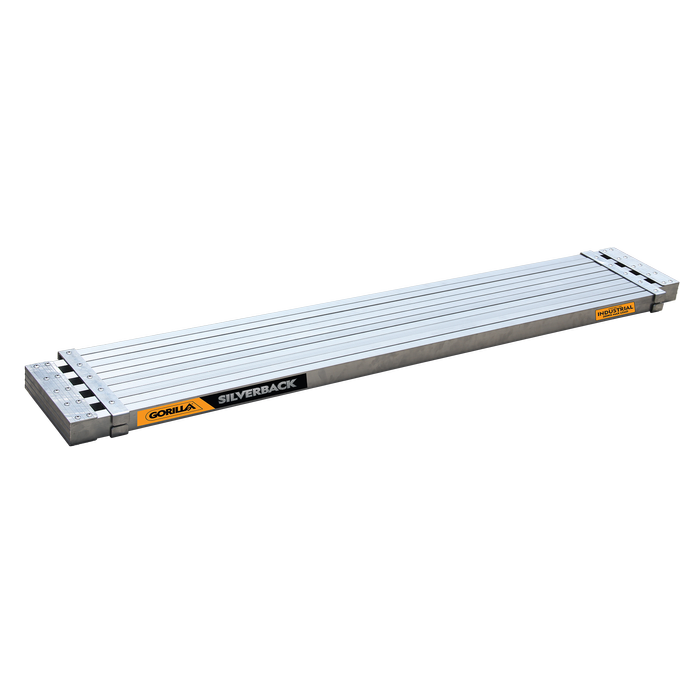Gorilla 1.8 - 2.7m 225kg Silverback Extendable Plank With Jags