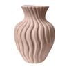 Astin Sinclair 150 x 200mm Peach Blush Wavy Ceramic Vase