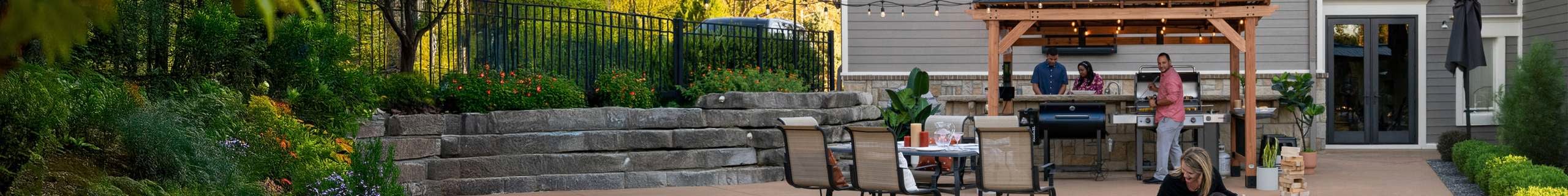 Header for Backyard Discovery with shed in shot
