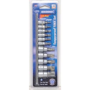 Kincrome 11 Piece Tamperproof Torx Screwdriver Set