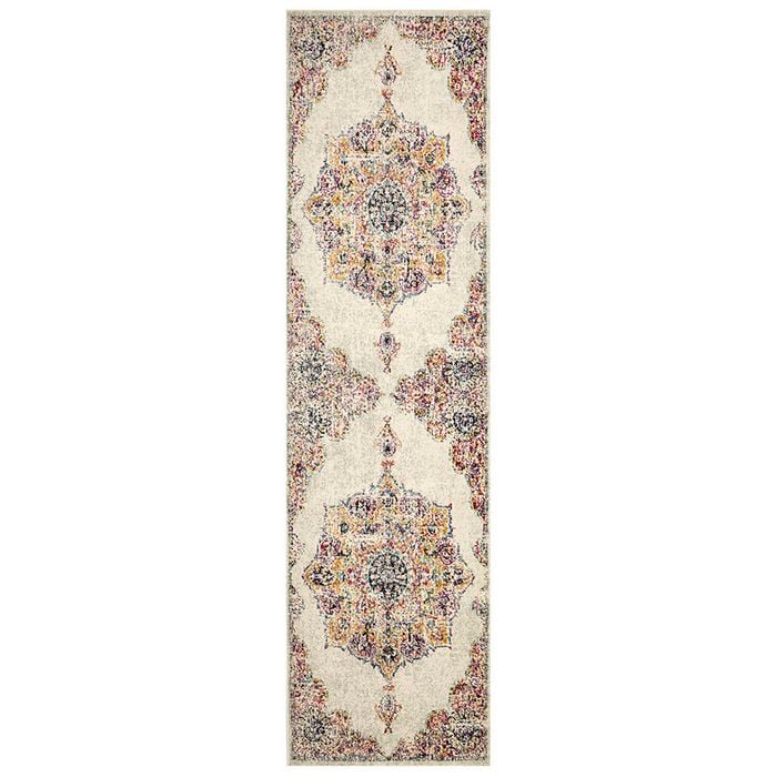 Gallery 864 Bone 400X80Cm Rug