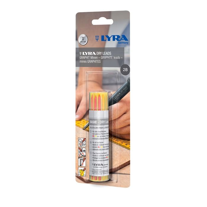 Lyra 3 x Yellow 3 x Red 6 x 2B 12 Lead Refill Pack