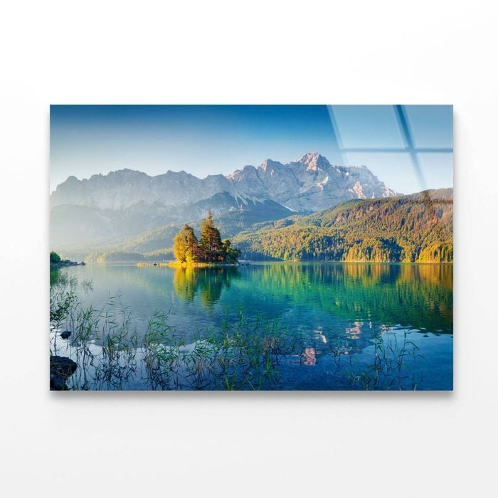 Great Summer Sunrise Lake  Print 100% Australian Made 50 x 40cm  (Acrylic)