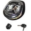 Goliath Chrome Plated Whale Tail Lock
