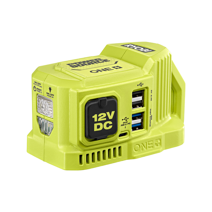 Ryobi 18V 120W ONE Battery Power Source R18BT12V Bunnings Australia
