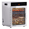 Advwin 12 Trays Food Dehydrator with Upgrated Smoke Port for Smoky Flavour
