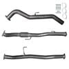 Ignite Exhausts Dump Pipe Back For Nissan D40 Navara V6 V9x Stx550 Turbo 3" Pipe Only Raw Aluminised Steel